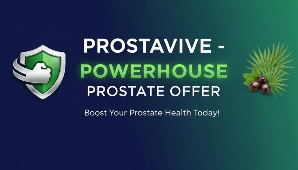 ProstaVive – Powerhouse Prostate Offer: Complete Overview