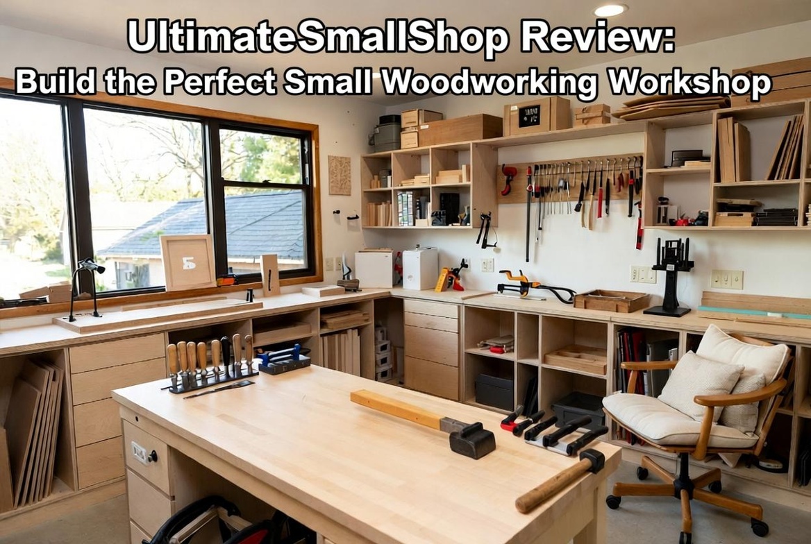 UltimateSmallShop Review - Build the Perfect Small Woodworking Workshop