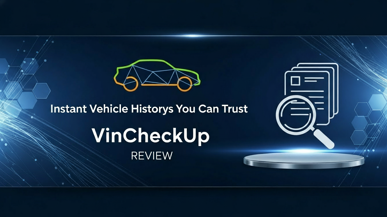 VinCheckUp Review: Instant Vehicle History Reports You Can Trust