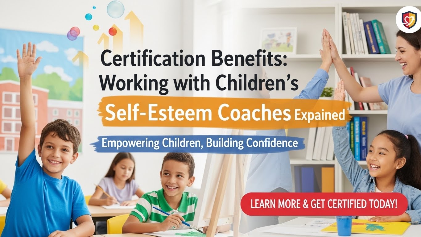 Certification Benefits - Working with Children’s Self-Esteem Coaches Explained