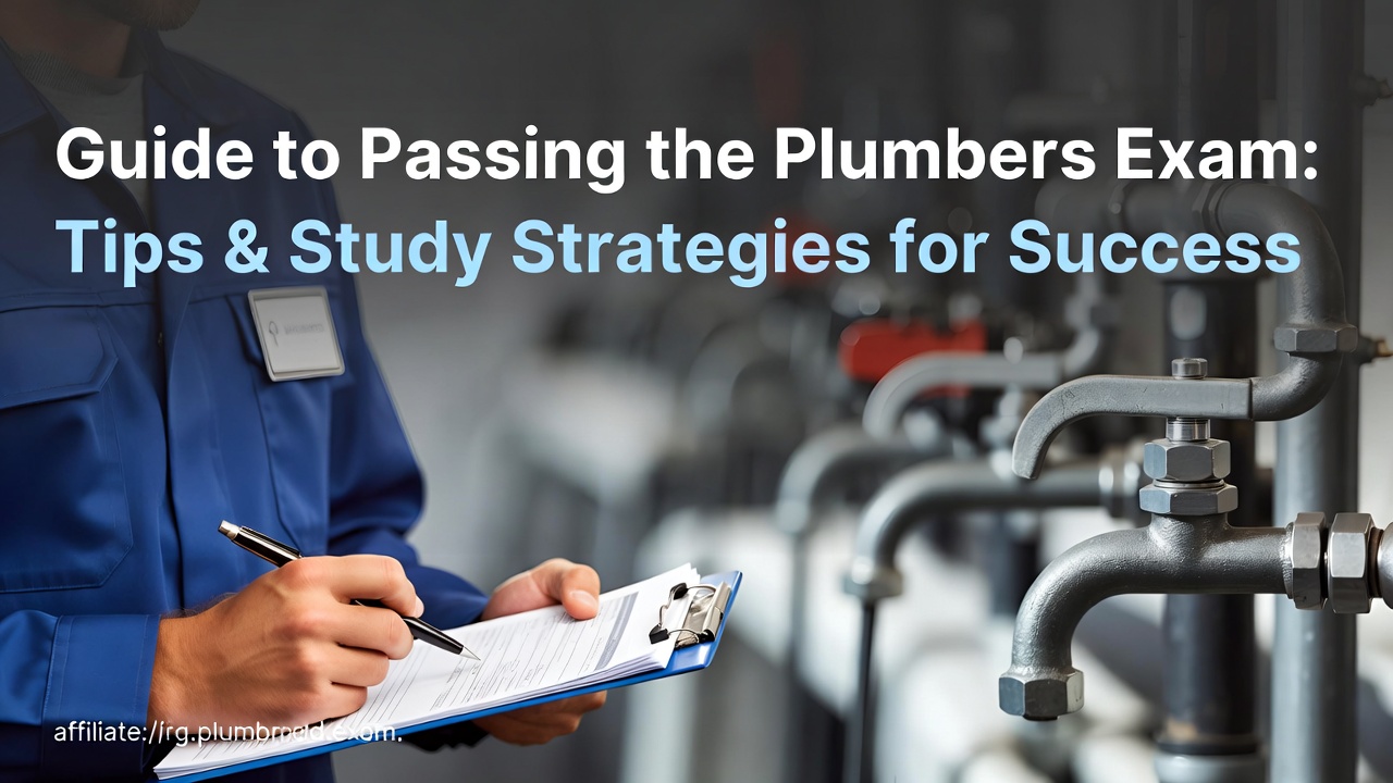 Guide to Passing the Plumbers Exam - Tips & Study Strategies for Success