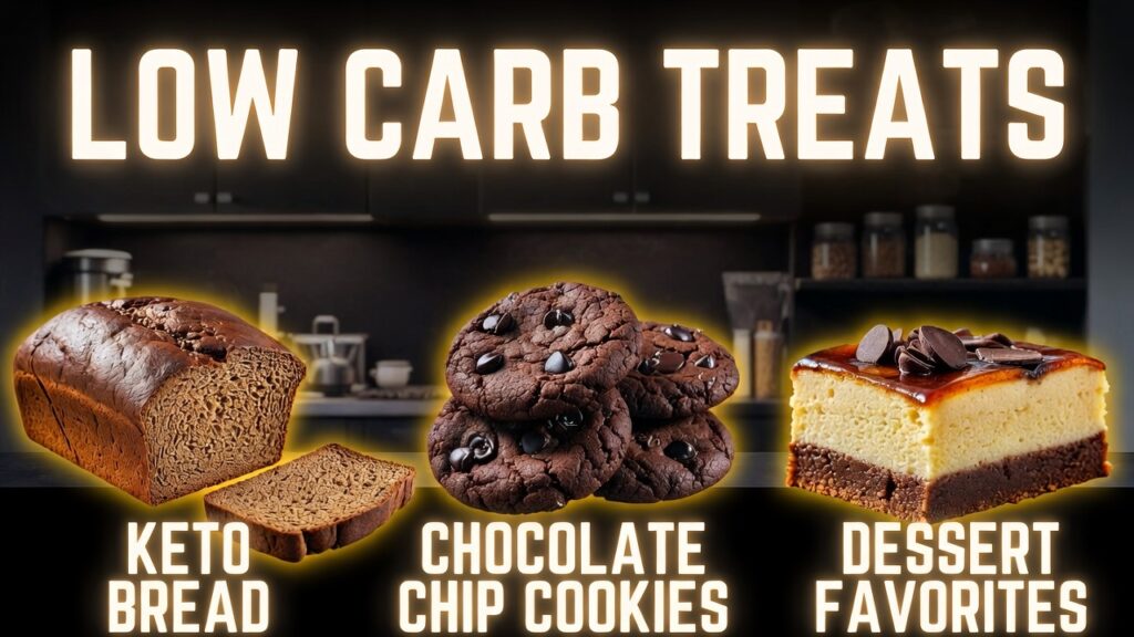 Low-Carb Treats - Keto Bread and Dessert Favorites You’ll Love