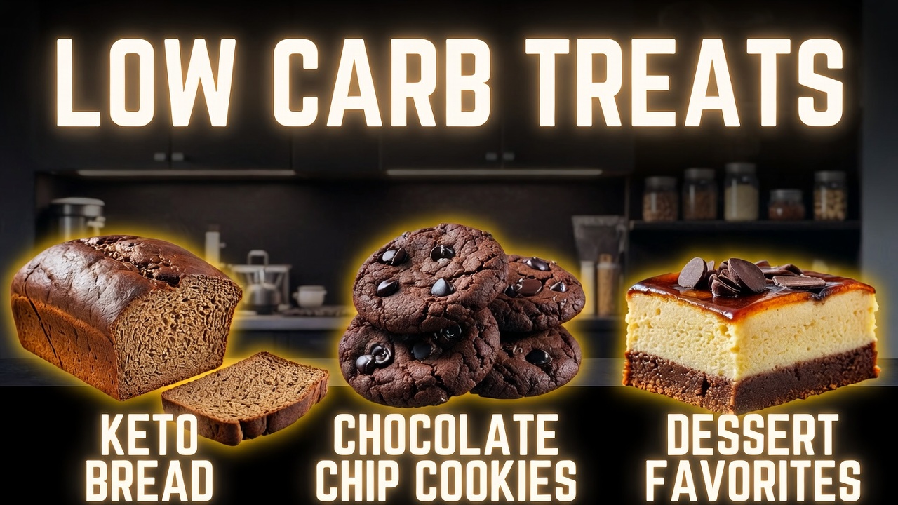 Low-Carb Treats - Keto Bread and Dessert Favorites You’ll Love