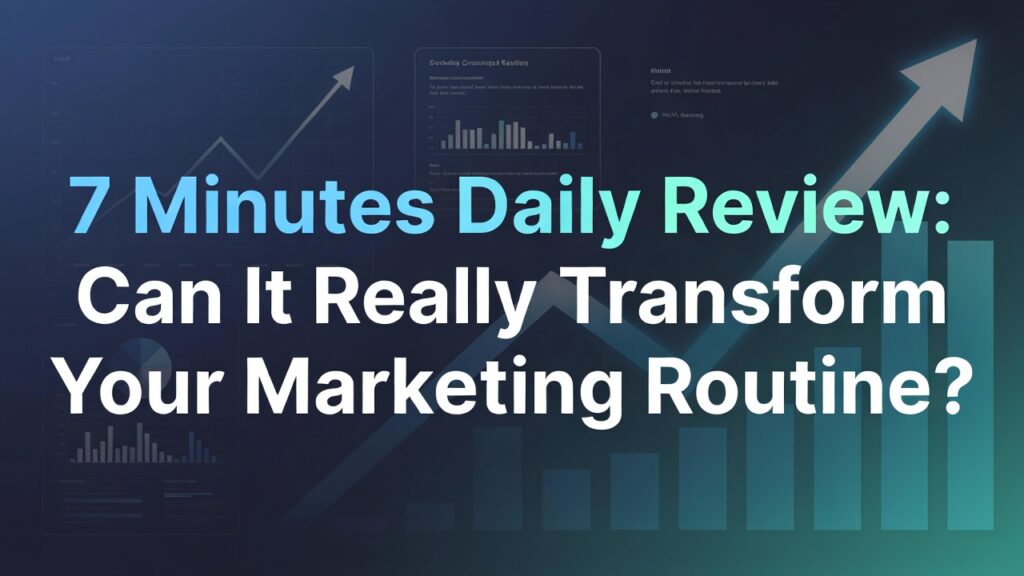 7 Minutes Daily Review - Can It Really Transform Your Marketing Routine