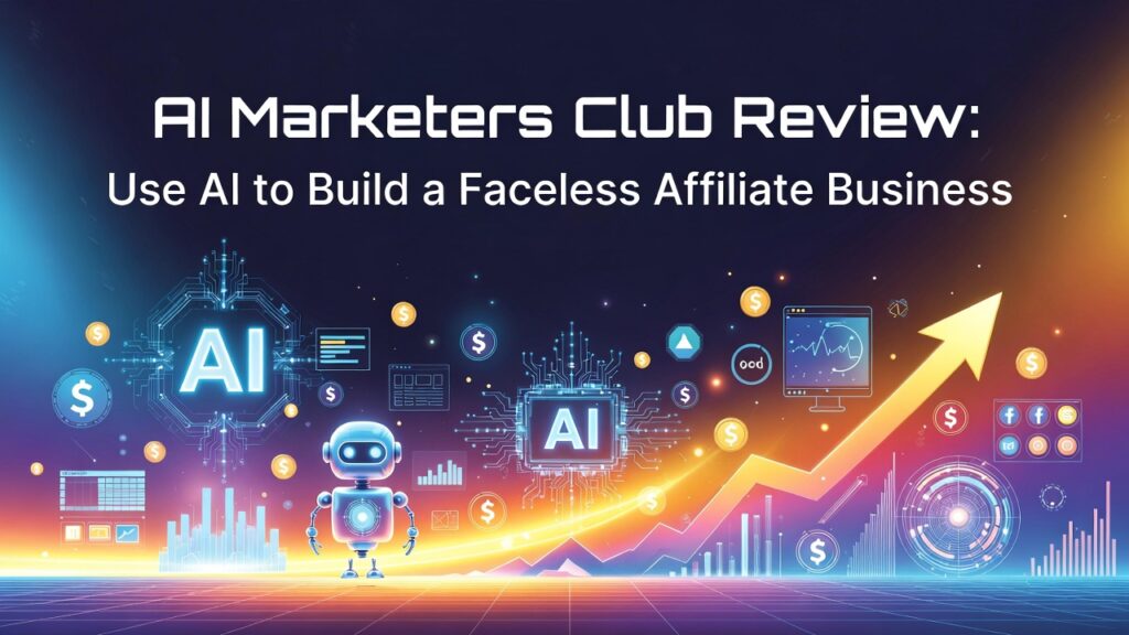 AI Marketers Club Review - Use AI to Build a Faceless Affiliate Business
