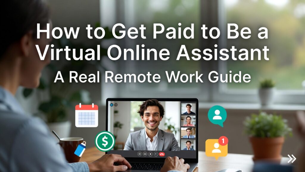 How to Get Paid to Be a Virtual Online Assistant - A Real Remote Work Guide