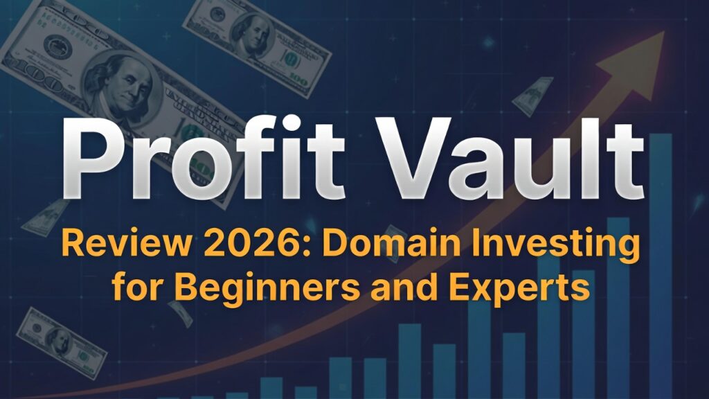 Profit Vault Review 2026 - Domain Investing for Beginners and Experts