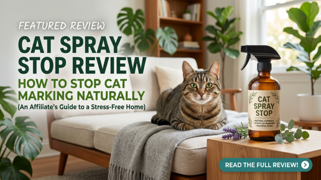 Cat Spray Stop Review - How to Stop Cat Marking Naturally