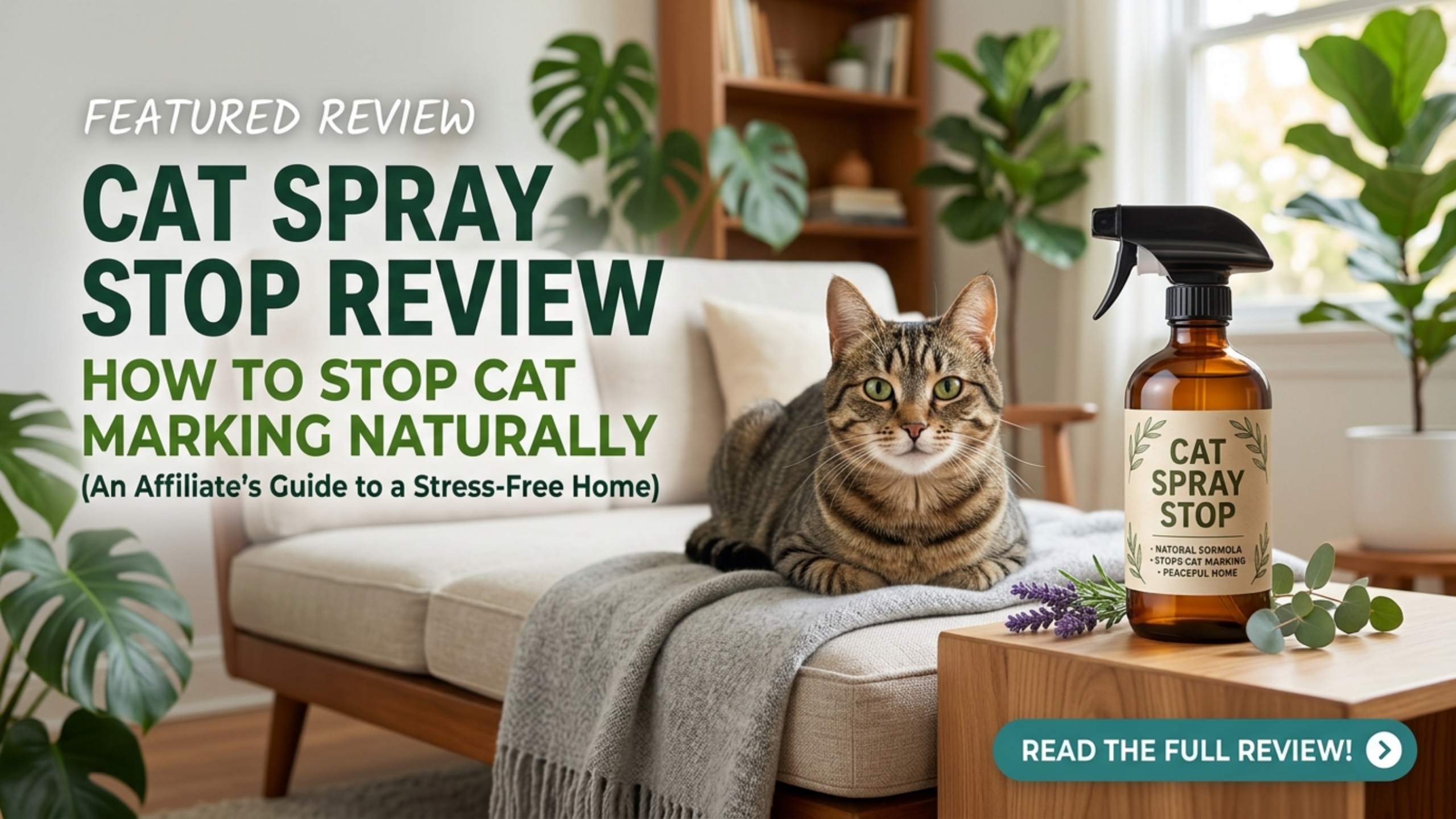 Cat Spray Stop Review - How to Stop Cat Marking Naturally
