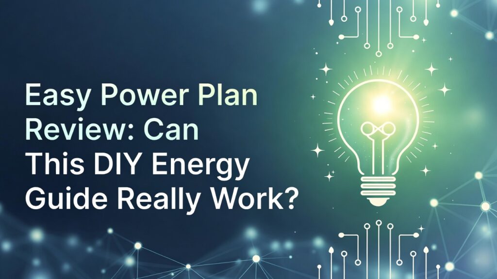 Easy Power Plan Review - Can This DIY Energy Guide Really Work