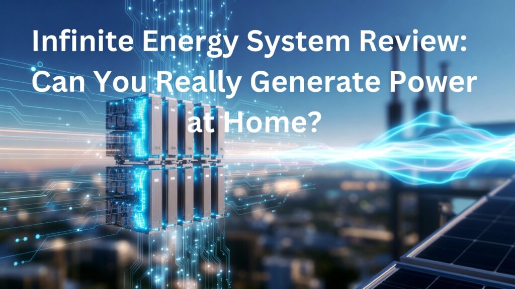 Infinite Energy System Review - Can You Really Generate Power at Home