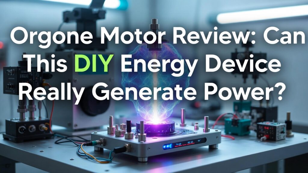 Orgone Motor Review - Can This DIY Energy Device Really Generate Power