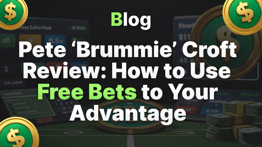 Pete Brummie Croft  Review - How to Use Free Bets to Your Advantage