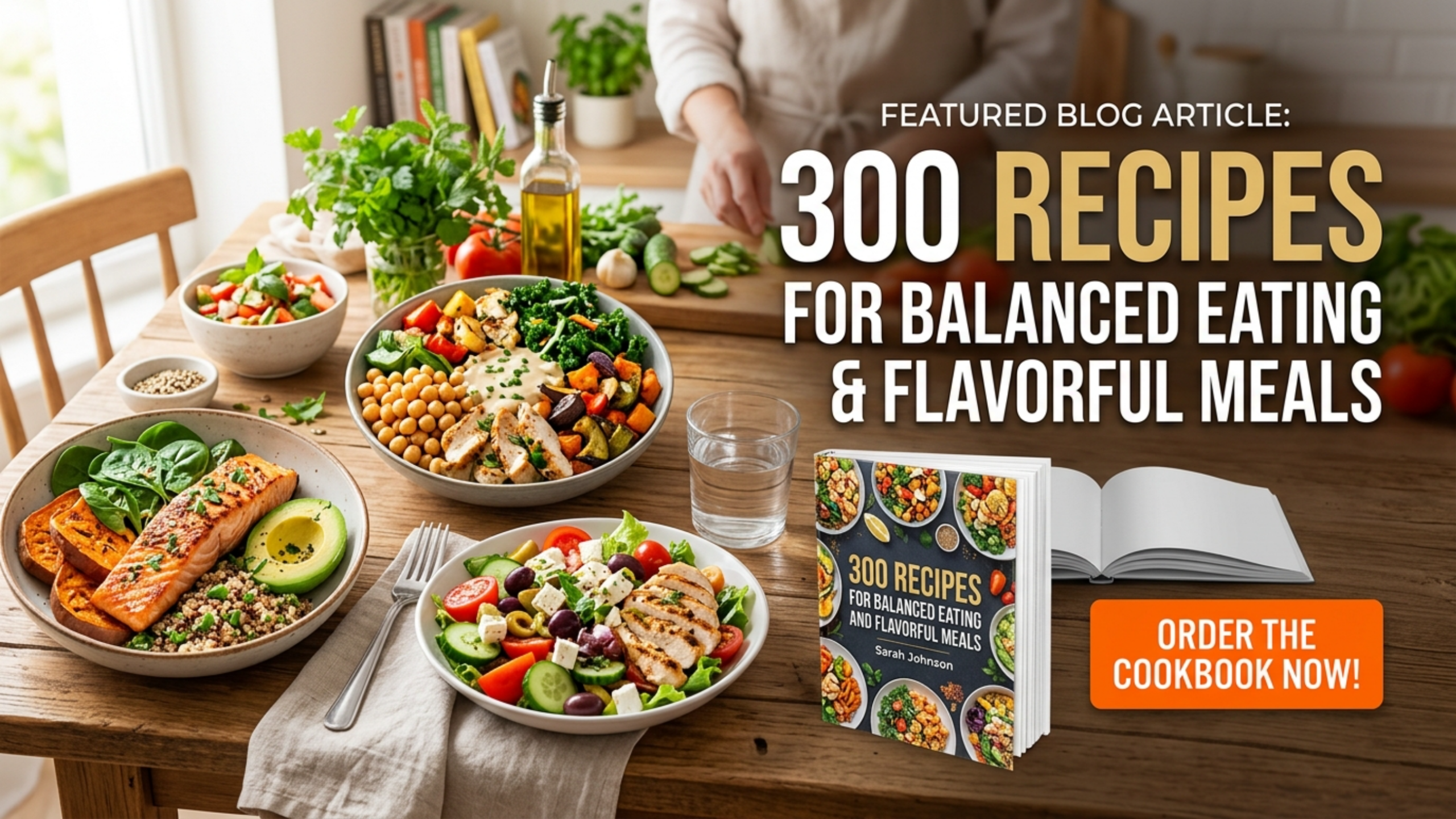300 Recipes for Balanced Eating and Flavorful Meals