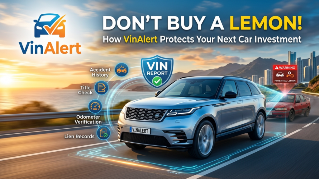 Don't Buy a Lemon How VinAlert Protects Your Next Car Investment