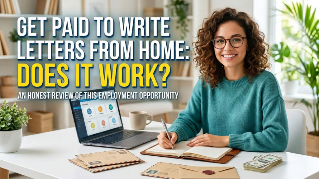 Get Paid to Write Letters from Home Does It Work