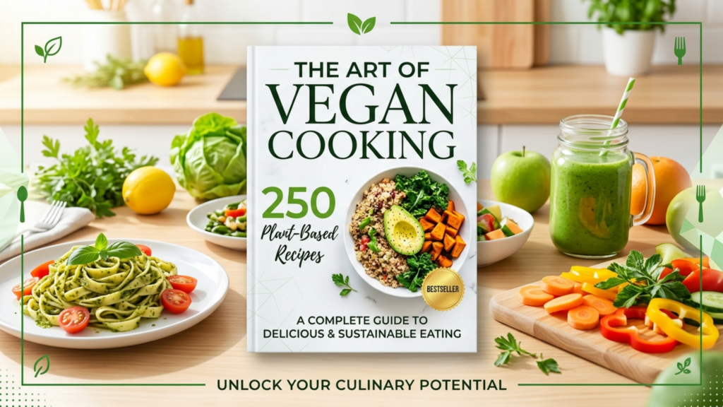 The Art of Vegan Cooking - 250 Plant-Based Recipes