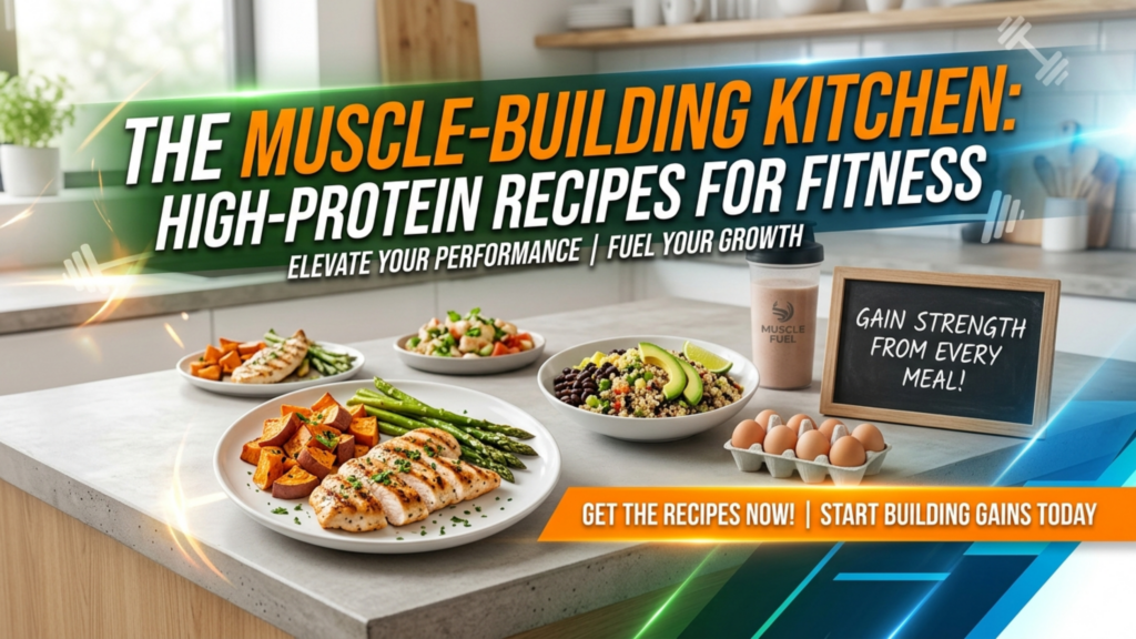 The Muscle-Building Kitchen - High-Protein Recipes for Fitness