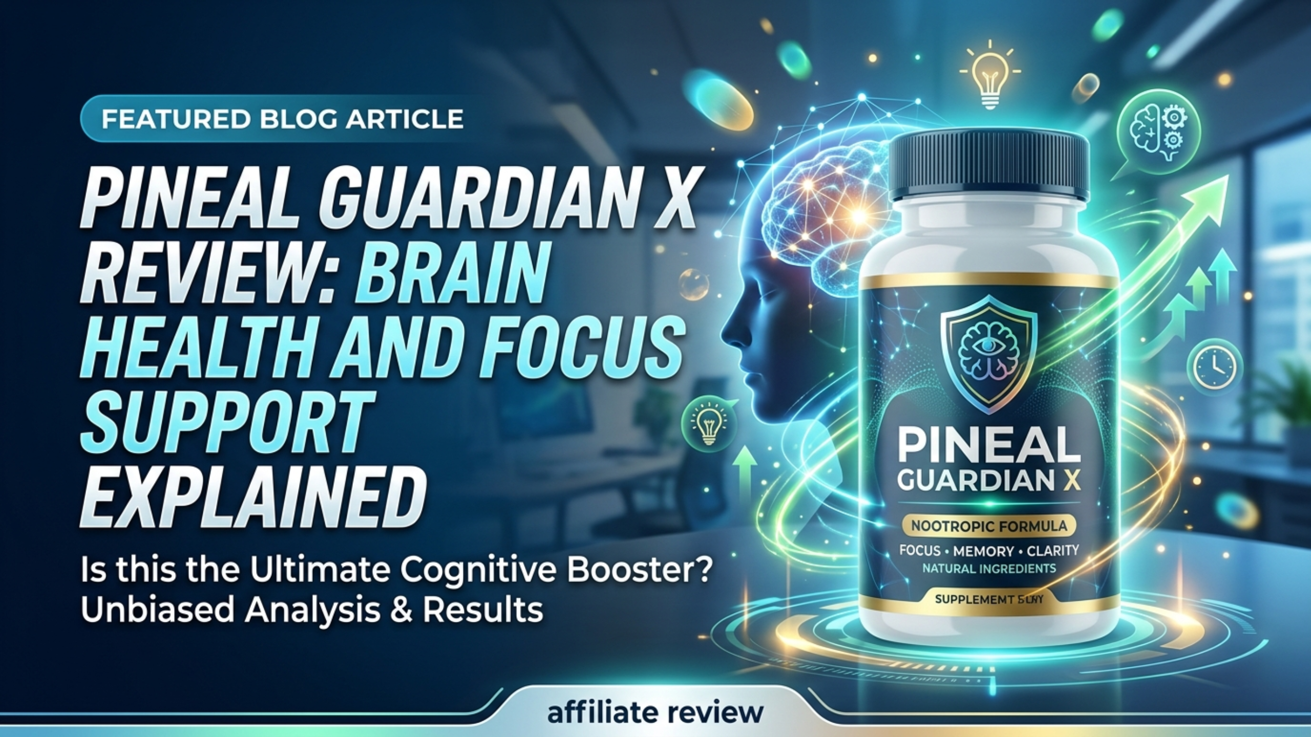 Pineal Guardian X Review - Brain Health and Focus Support Explained