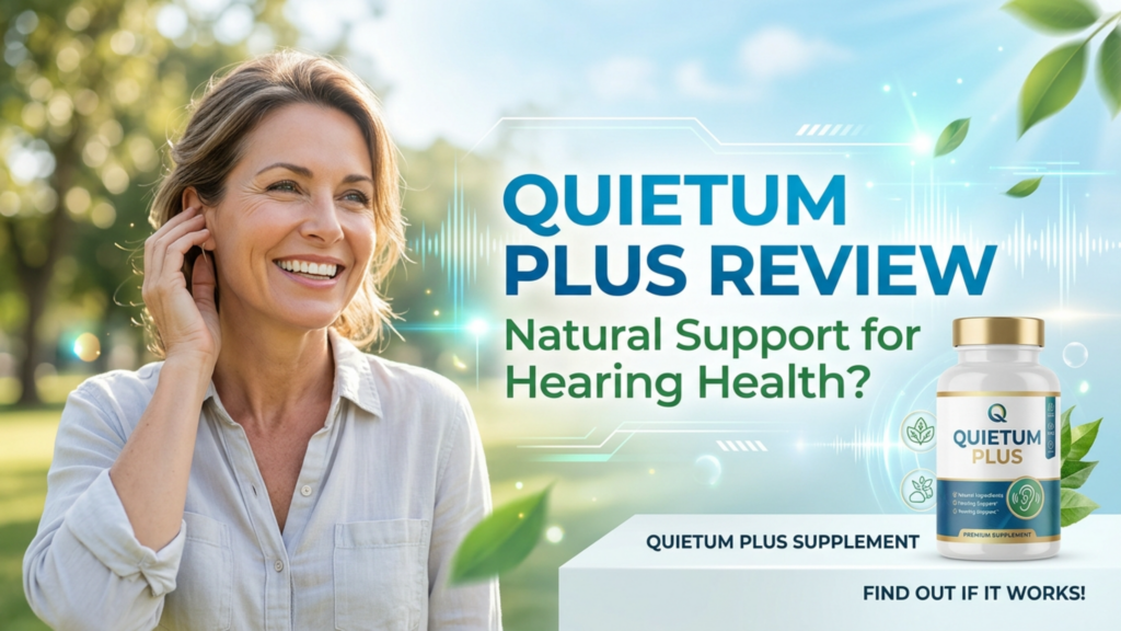 Quietum Plus Review - Natural Support for Hearing Health